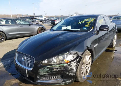 2012 Jaguar Xf z USA, uszkodzony, nr VIN SAJWA0FB7CLS44930